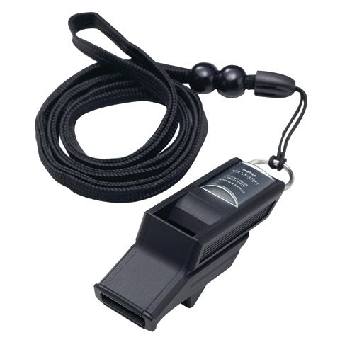 Whistle with reversible handle and power cord